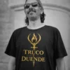 Camiseta Truco y Duende en negro